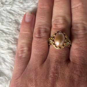 MICHAEL VALITUTTI Gems En Vogue MABE PEARL Mother of Pearl Ring Size 7